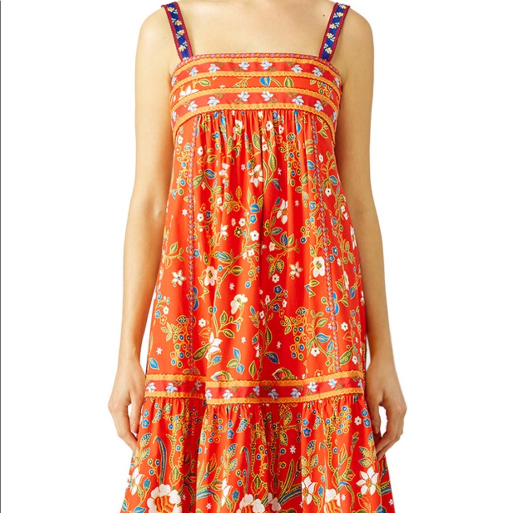 Tory Burch Somba Midi Dress